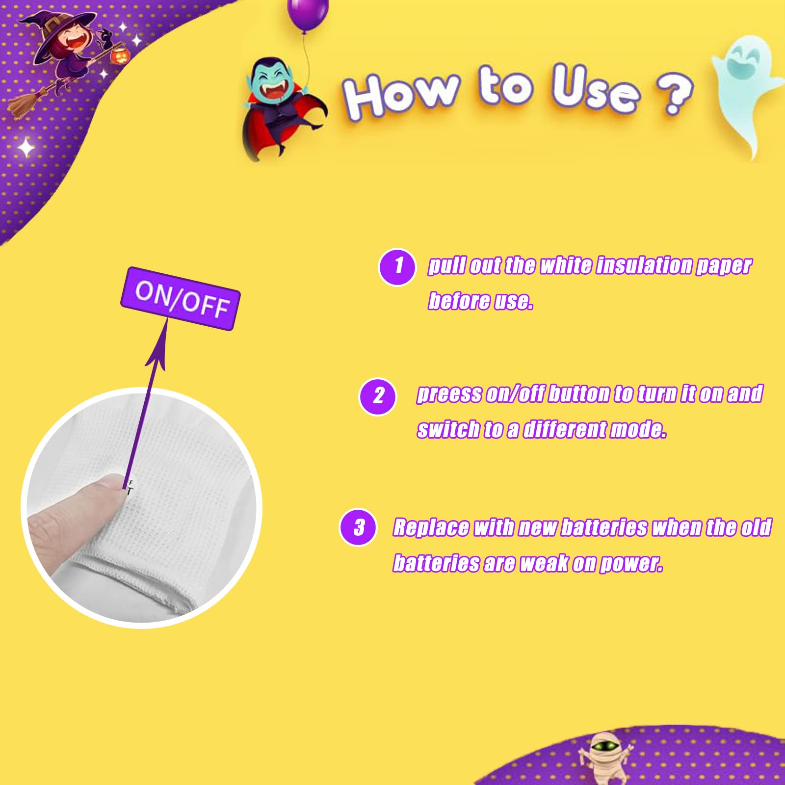 COLEDRE Cool LED Gloves - Girls Boys Toys Age 6-8 8-12, Light up Gloves Stocking Stuffers Fun Gifts for Halloween, Christmas, Easter & Birthday Parties (Medium)