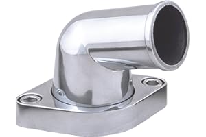 TRANSDAPT Trans-Dapt Performance 6016 Aluminum Water Neck O-Ring Style 15 deg. Swivel Aluminum Water Neck O-Ring Style