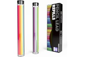 Four Candies 2.6MM Color Lead, Mechanical Colored Pencils Leads, 36 Color Pencils Refills, Assorted Colored Leads 72 PCS