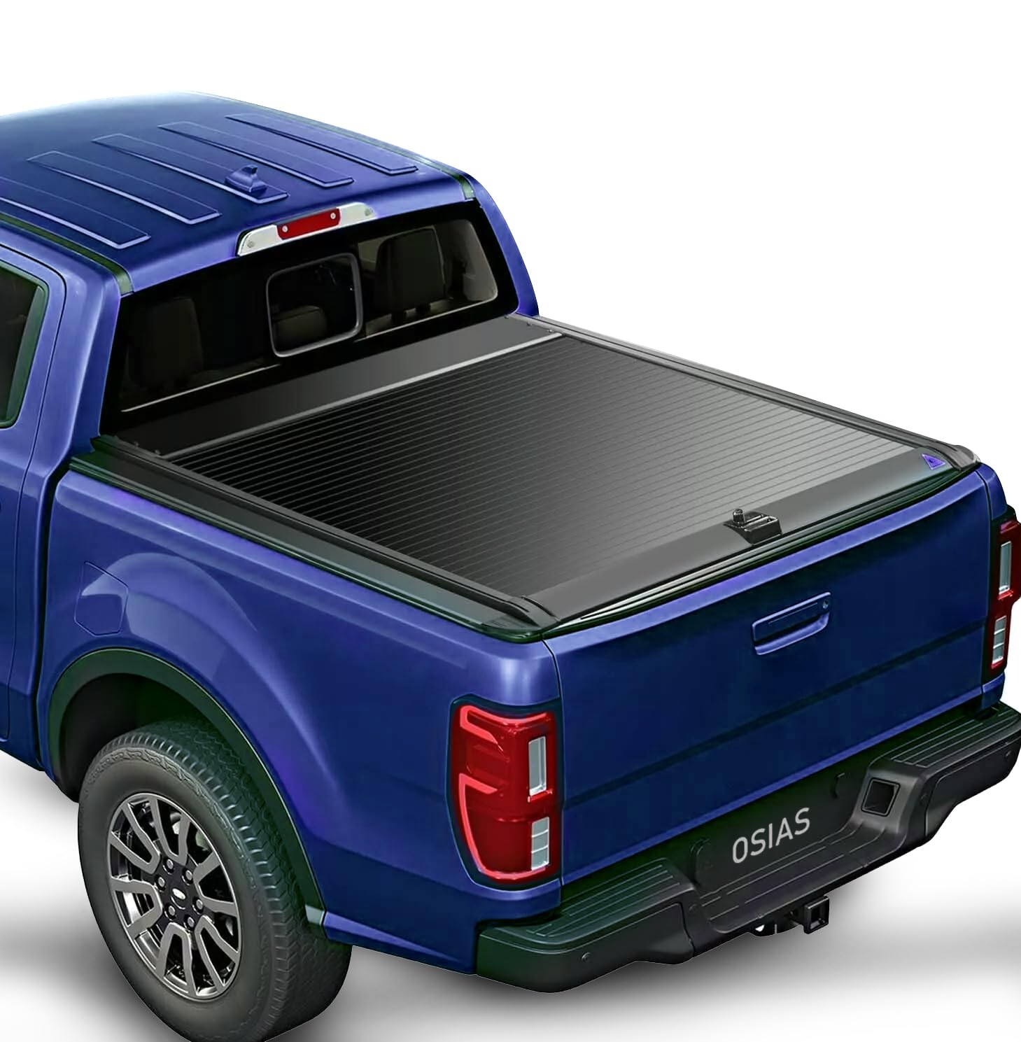Photo 1 of OSIAS Retractable Hard Tonneau Cover for 2004-2026 Ford F-150 5.5ft?(67”) Truck Bed | Aluminum Waterproof Password Lock Bed Cover with Heavy-Duty Security
