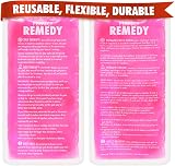 Perfect Remedy Gel Ice Pack 2Pk Reusable Hot Cold Compress Pink Reg