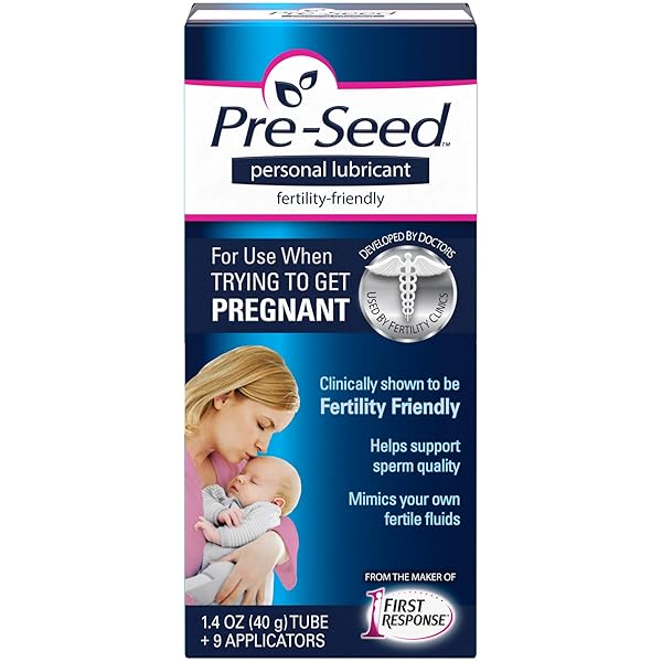 PRE-SEED FERTILITY-FRIENDLY PERSONAL LUBRICANT – 1.4 OZ TUBE + 9 APPLICATORS
