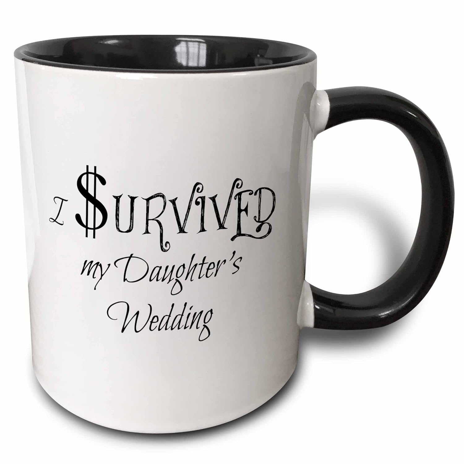 i survived my daughter's wedding mug