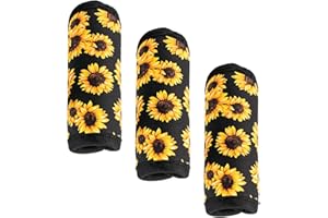 PG6 3 Pcs a Set, Comfort Neoprene Handle Wraps/Grip/Identifier for Travel Bag Luggage Suitcase Baby Carriage