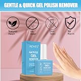 NIFEISHI Gel Nail Polish Remover 15ml Fast Gel Removal 2-5 Min Plant Gel view 7