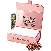 Laundry Sauce - Laundry Dryer Sheets (Egyptian Rose), Luxury Fragrance, Contains Essential Oils, Softens Fabric, Removes Static Cling, Eco-Friendly Packaging, Travel Friendly, 69 Count