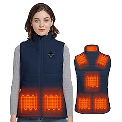 KOVNLO Womens Heated Vest, 5 in 1 Smart