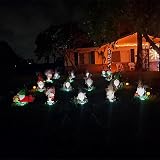 Torchtree 2023 Upgraded Solar Outdoor Ground Lights 12 Pack 8 LED 40 lm IP65 view 7