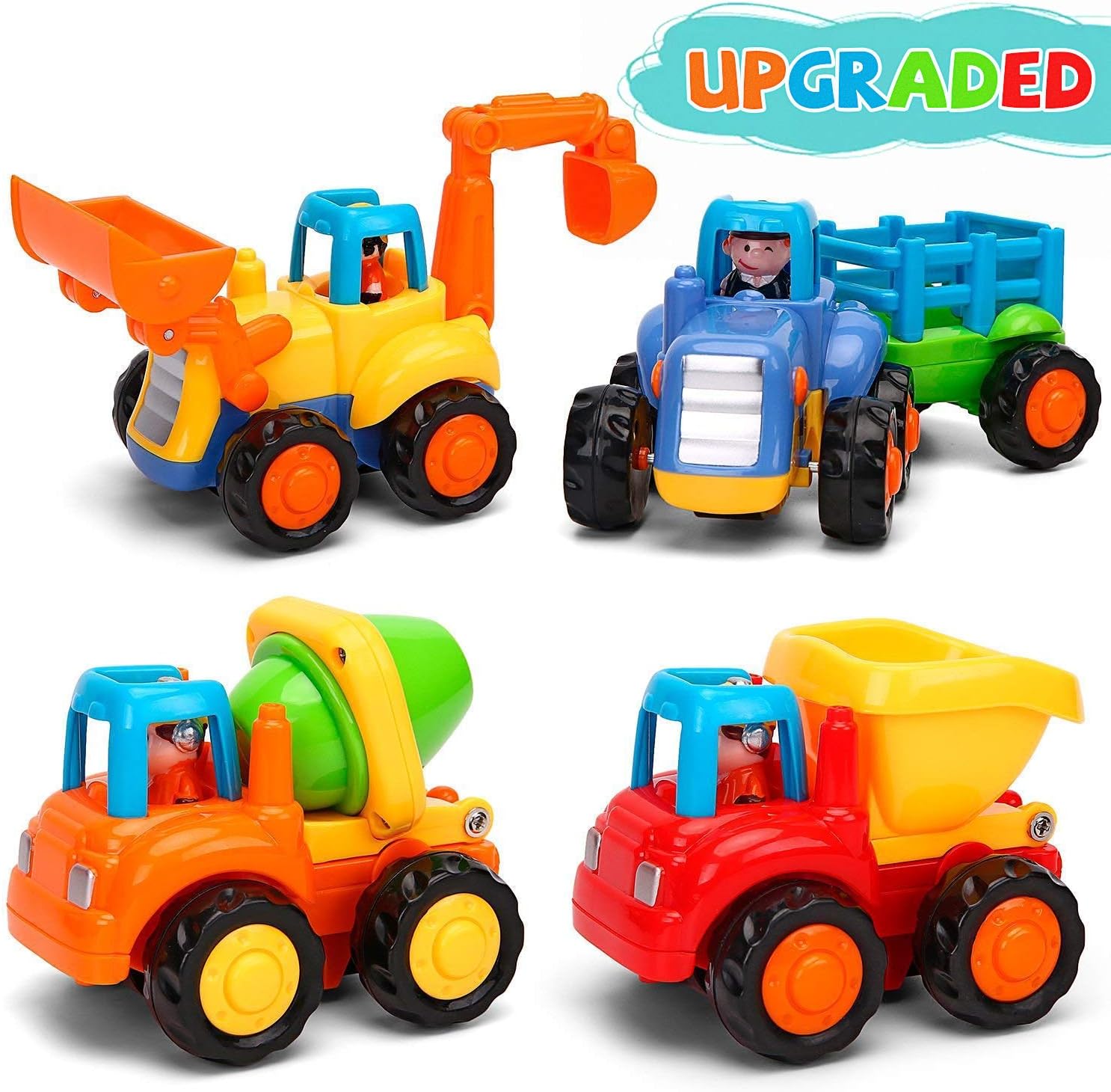 push and go friction powered car toys