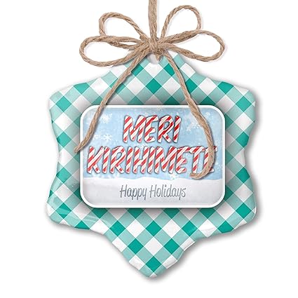 Amazon Com Neonblond Christmas Ornament Merry Christmas In Maori