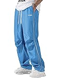 ZAFUL Men's Parachute Sweatpants Y2k Baggy Track