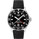 Tissot Seastar 1000, Swiss Quartz GMT, 40mm, Black Dial, Men&rsquo;s Watch