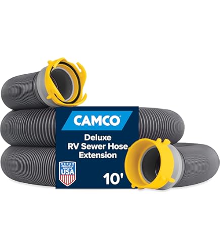Amazon.com: Camco 39672 RV SuperKit Sewer Hose System with