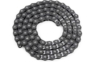 BMX Chain 1/2" x 1/8" 100 Link Black Single Speed Bike Chain for F-25T R-9T