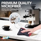 Airlab 6X Waffle Pattern Glass Cloths 30x30cm 400GSM Microfiber view 4