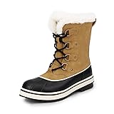 DREAM PAIRS Women's Snow Winter Boots Mid Calf