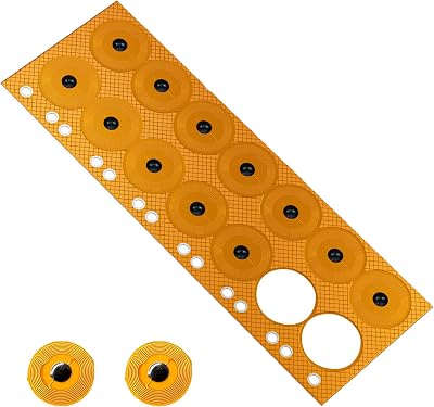BABIQT 10pcs NFC Tags NTAG215 Mini Flexible Smart Stickers 10mm Round