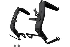 ISDOHS Blower Harness Straps 4282-710-9020 & 4282-710-9030 for BR500, BR550, BR600, BR700 – Left & Right Shoulder Straps with Fixing Screw HGR0384 (Both Shoulder Straps)