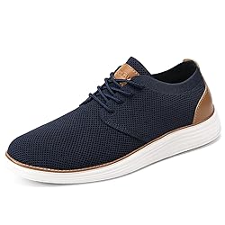 VILOCY Men's Fashion Dress Sneakers Casual Walking