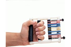 NORTH COAST MEDICAL Physical Therapy 77193 Hand Helper II & Deluxe Hand Helper Exercisers, Deluxe Hand Helper White