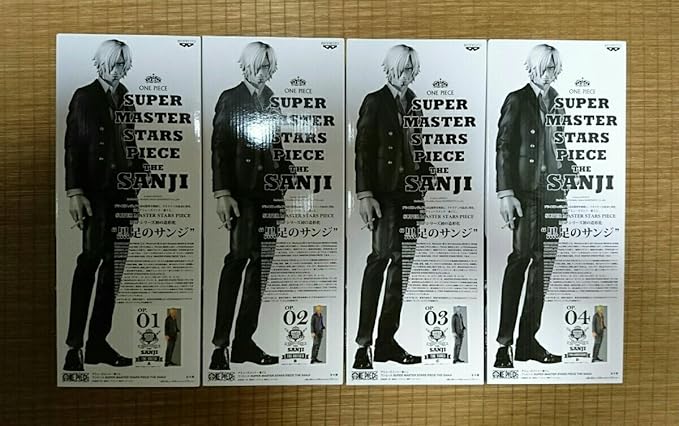 Amazon ワンピース Super Master Stars Piece Smsp サンジ A賞 B賞 C賞 D賞 全4種セット 美品 アニメ 萌えグッズ 通販