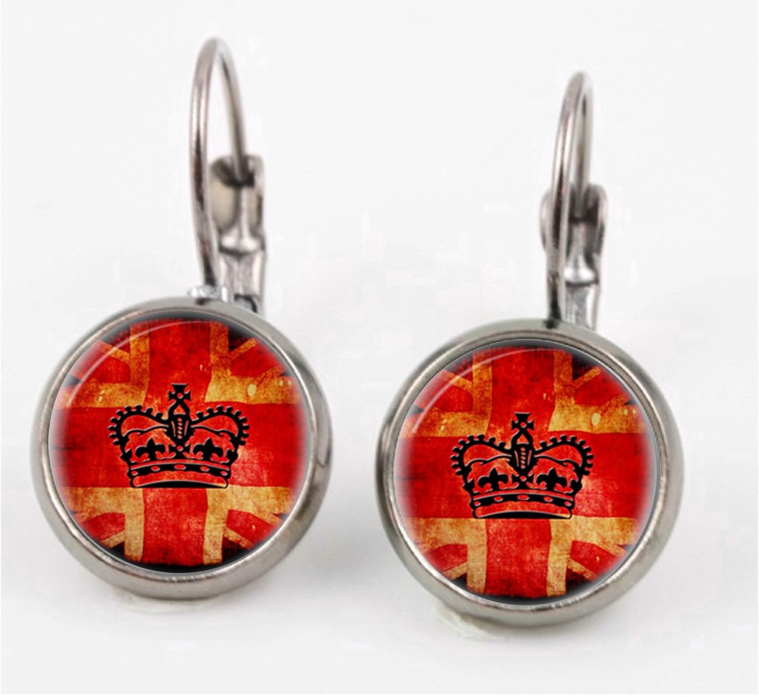 British Earrings Handmade
