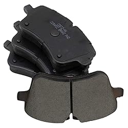 TRQ Front Brake Pads Ceramic Compatible with