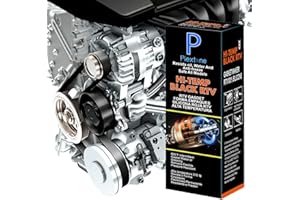Plextone Black RTV Silicone Engine Repair Gasket Seal Maker, Sealant Glue, High Temperature Heat Resistant from -80ºF to 600º