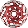 Gunpla Diamond Grinding Cup Wheel 5 inch for Angle Grinder, Polishing and Cleaning Concrete, Granite, Stone, Marble, Cement, Masonry, Rock