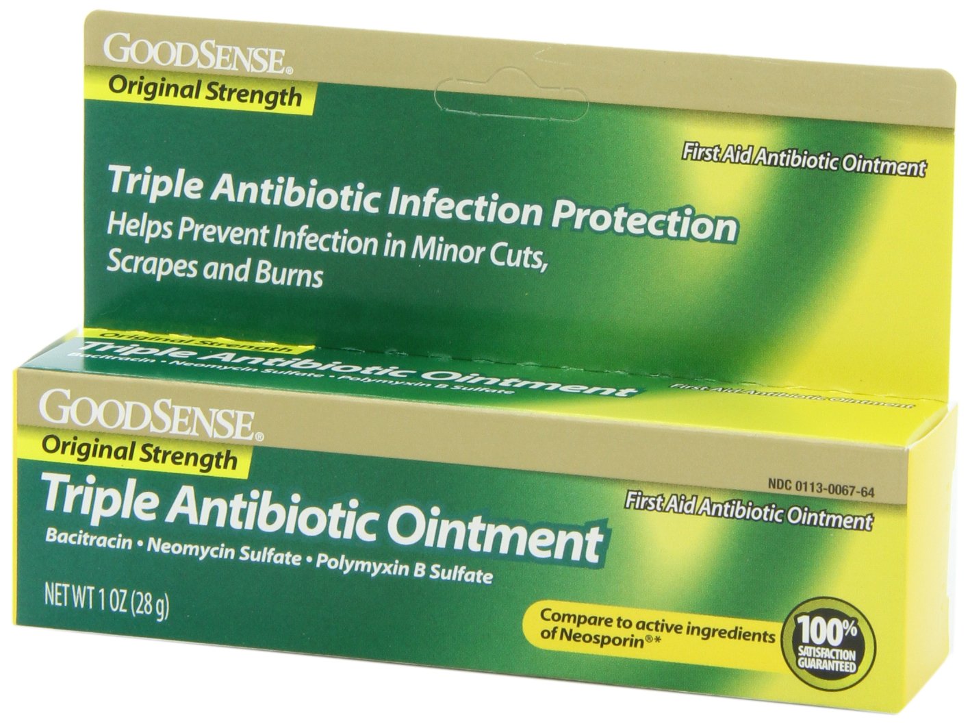 GoodSense First Aid Antibiotic Ointment, Triple Antibiotic for