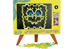 Well Played Spongebob Squarepants Light Board - Interactive Toy for Kids - Spongebob Themed Fun Activity for Constructive and Creative Play - Ages 6