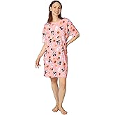 Disney womens Nightgown, Pajamas for Adults, Soft & Comfortable Nightwear & Lounge Dress