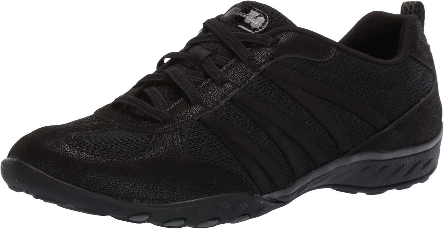 skechers breathe easy ladies trainers
