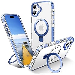 UMIONE for iPhone 16 Plus Clear Magnetic case with