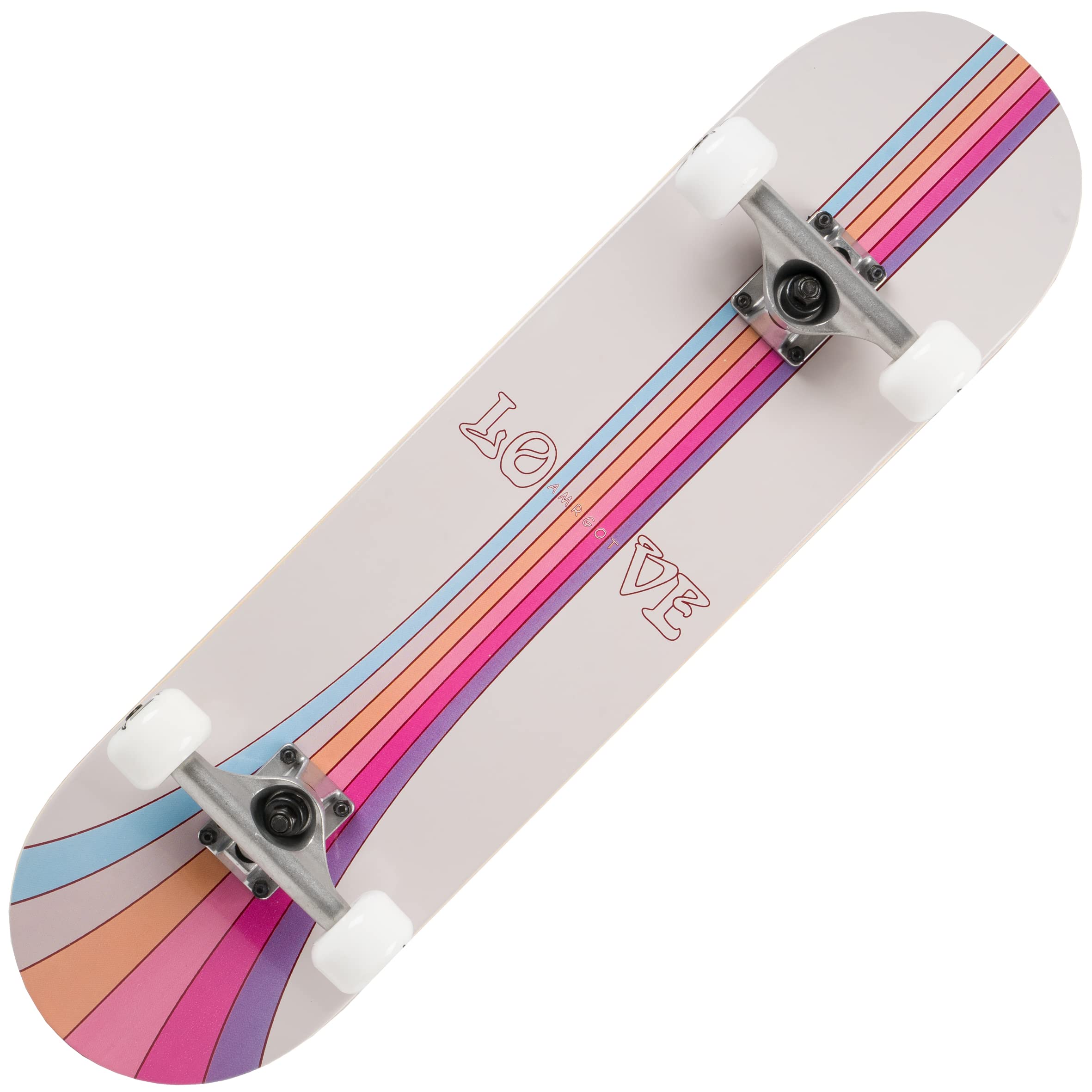 Skateboards for Beginners,31 * 8 inches Complete Skateboards for Kids,Boys,Girls and Adults,7 Layer Maple Wood,Double Kick Deck Concave Standard and Tricks Skateboard