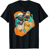 Shaun The Sheep: Shaun and Bitzer Best Friends T-Shirt T-Shirt