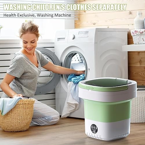 Portable Washing Machine Upgraded Large Capacity Foldable Mini