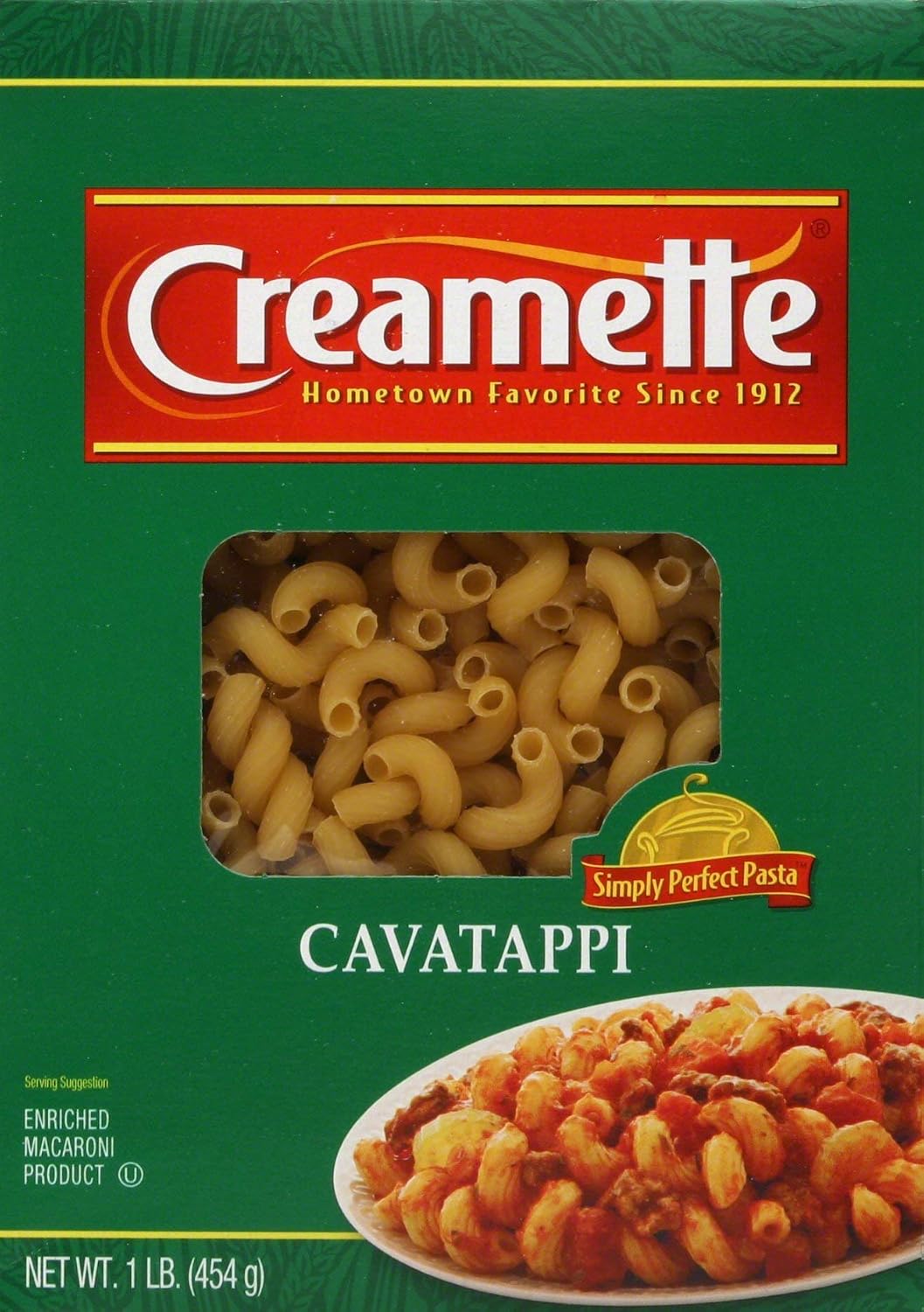 Creamette medium shells pasta, enriched macaroni product (015100000737)