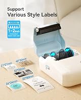 NIIMBOT B1 Label Printer 2 Inch Bluetooth Thermal Label Maker iOS Android PC view 7