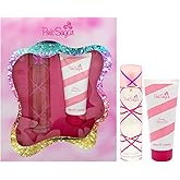 Pink Sugar by Aquolina for Women - 2 Pc Gift Set 3.4oz EDT Spray, 3.4oz Glossy Shower Gel