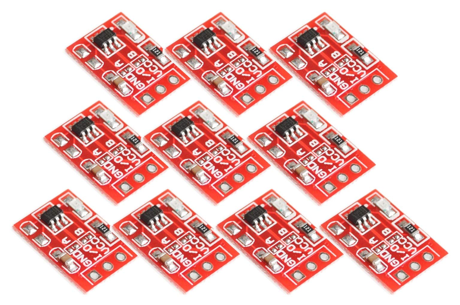 10pcs TTP223 Touch Key Switch Sensor Module Touch Button Capacitive Switches