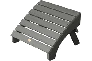 Highwood AD-OTL1-CGE Adirondack Folding Ottoman, Coastal Teak