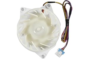 SMTIME Upgrade EAU64824806 EAU63503706 Refrigerator Evaporator Fan Motor Replacement for LG Refrigerator Freezer Fan Motor Accessories Z40E12MS1A0-57K06, DC12V 1A