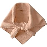Wendyfull Triangle Scarf for Women Knitted Wool Headscarf Cashmere Feel Y2K Downtown Girl Aesthetic Streetwear Accessories
