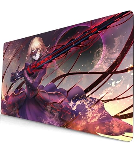 Amazon.com: Fate Stay Night Mouse pad Anime Large Desk pad