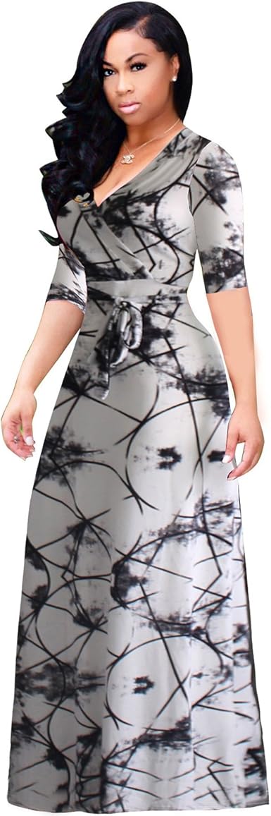 ladies wrap over dresses