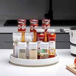 Pretireno Lazy Susan Organizer 4 Pack, Non-Skid