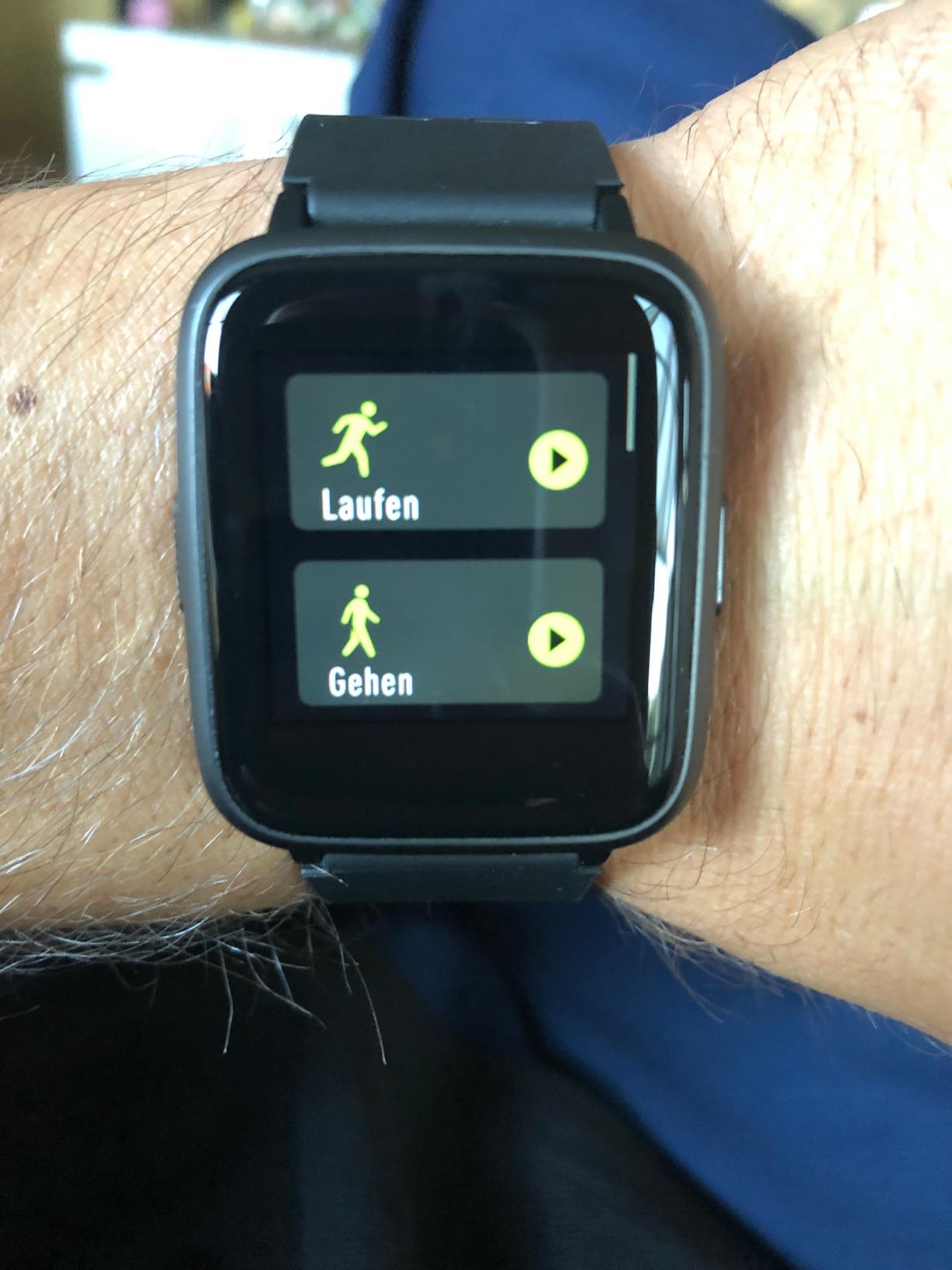 SmartWatch für Android iOS Phone 2019 Version IP68 Wasserdicht, ANGGO Fitness Tracker Uhr mit