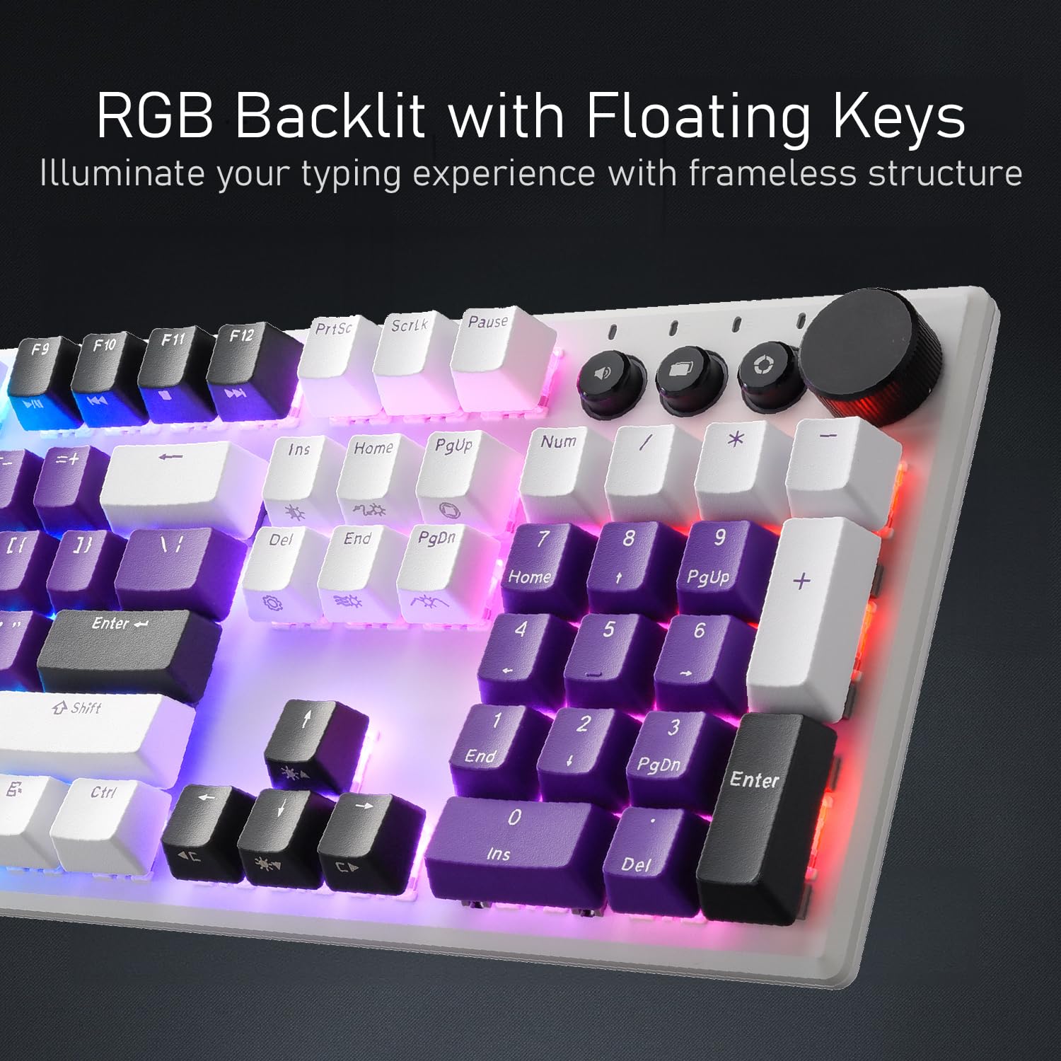 Main Switch Rgb Mua iRocks K74R Wireless RGB Illuminated Mechanical Gaming Keboard, Hot ...