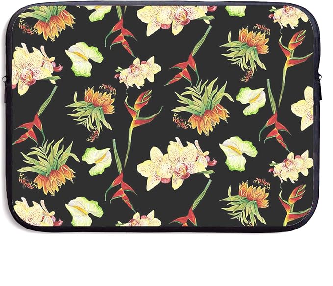 Beautiful Flower Notebook Computer Case Fashion Laptop Bag